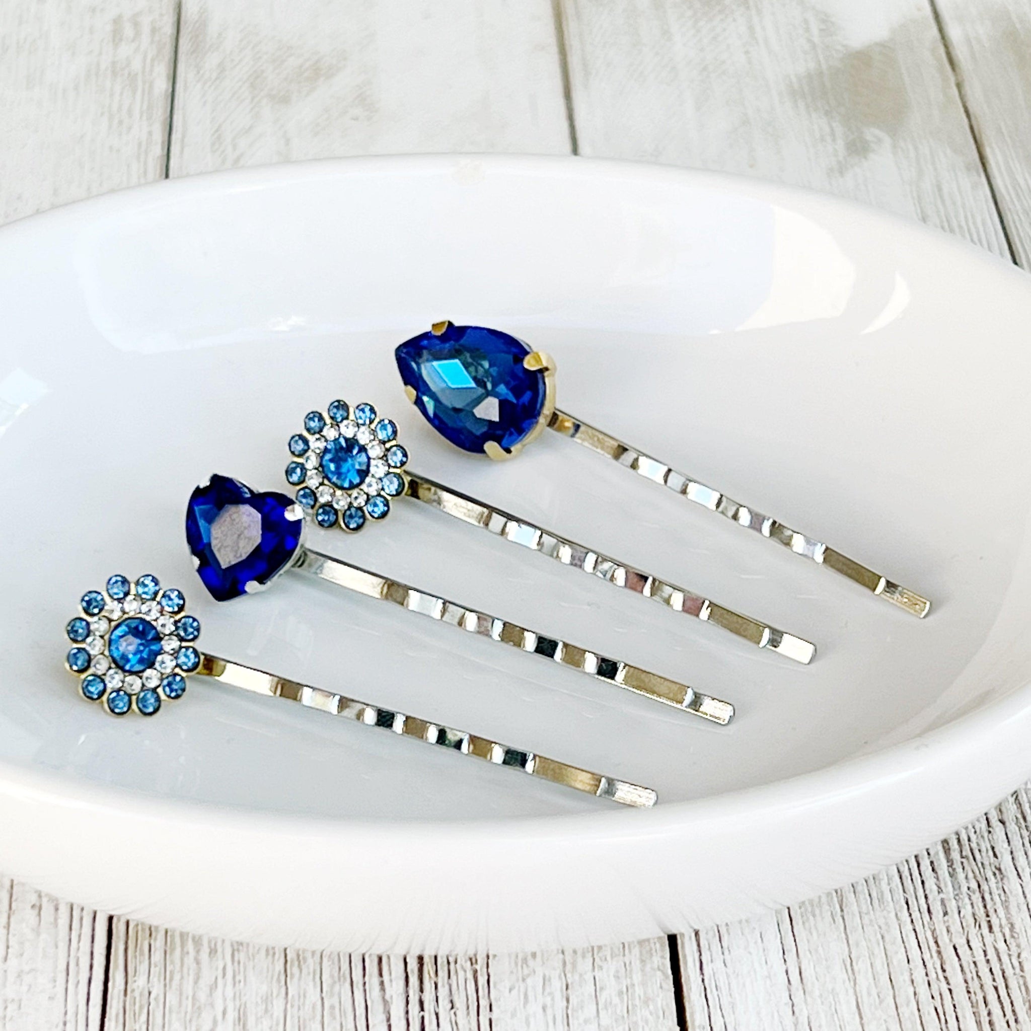Sapphire hair deals pin