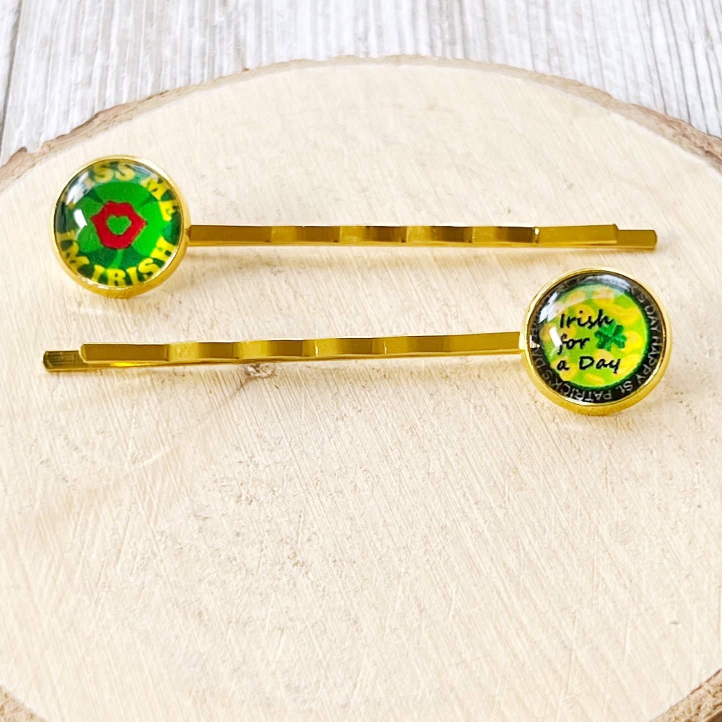 Funny Saying St Patricks Day Bobby Pins