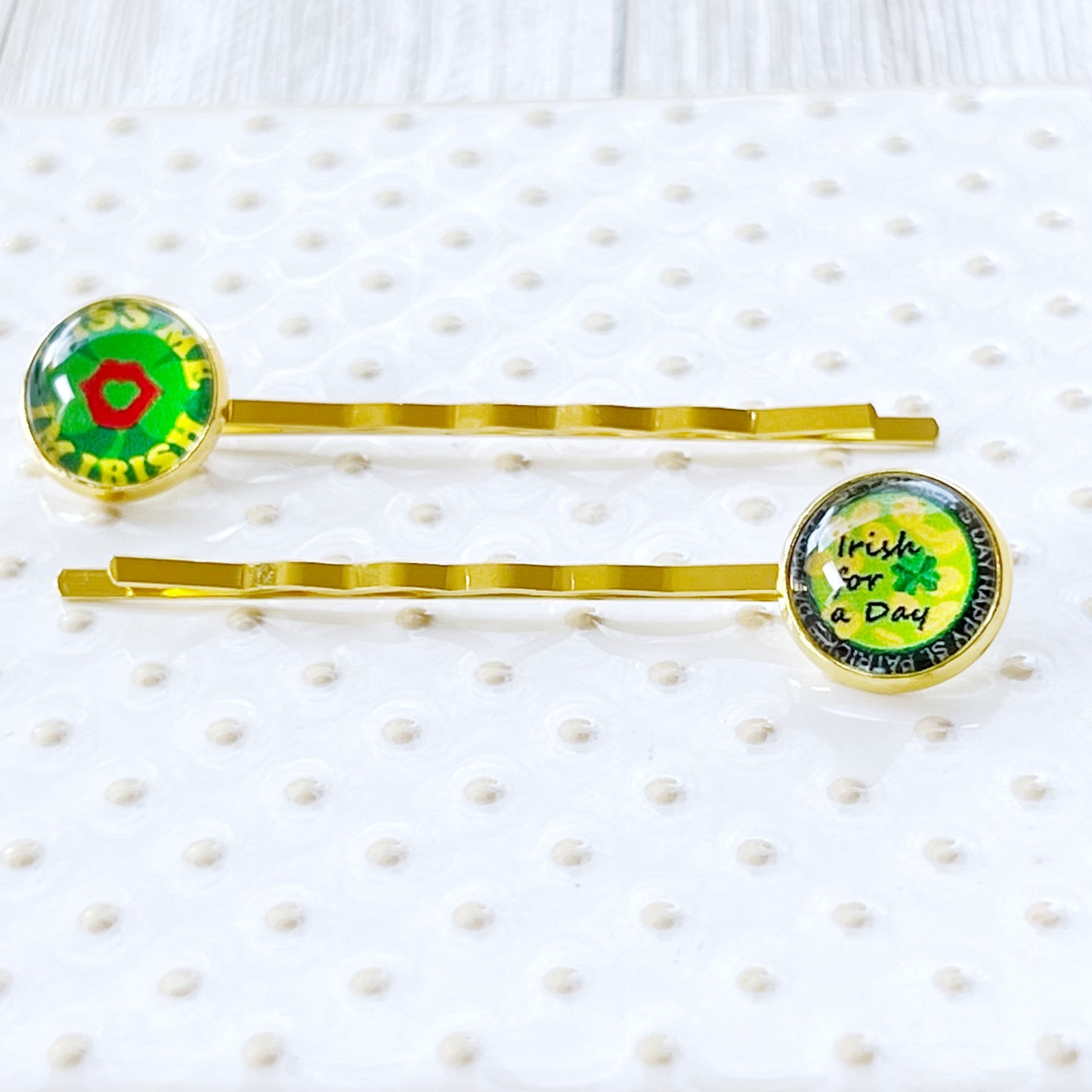 Funny Saying St Patricks Day Bobby Pins
