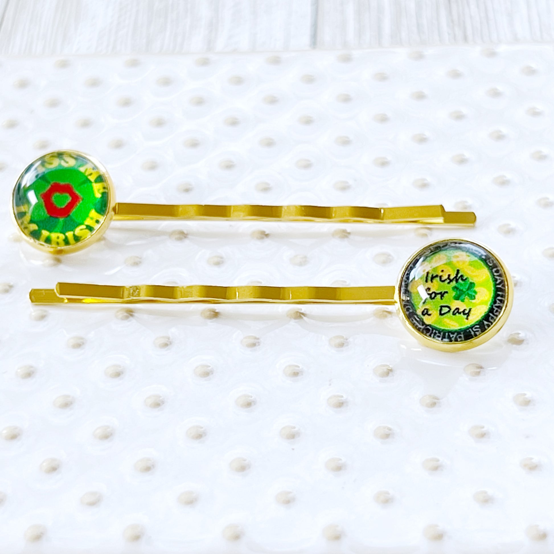 Funny Saying St Patricks Day Bobby Pins