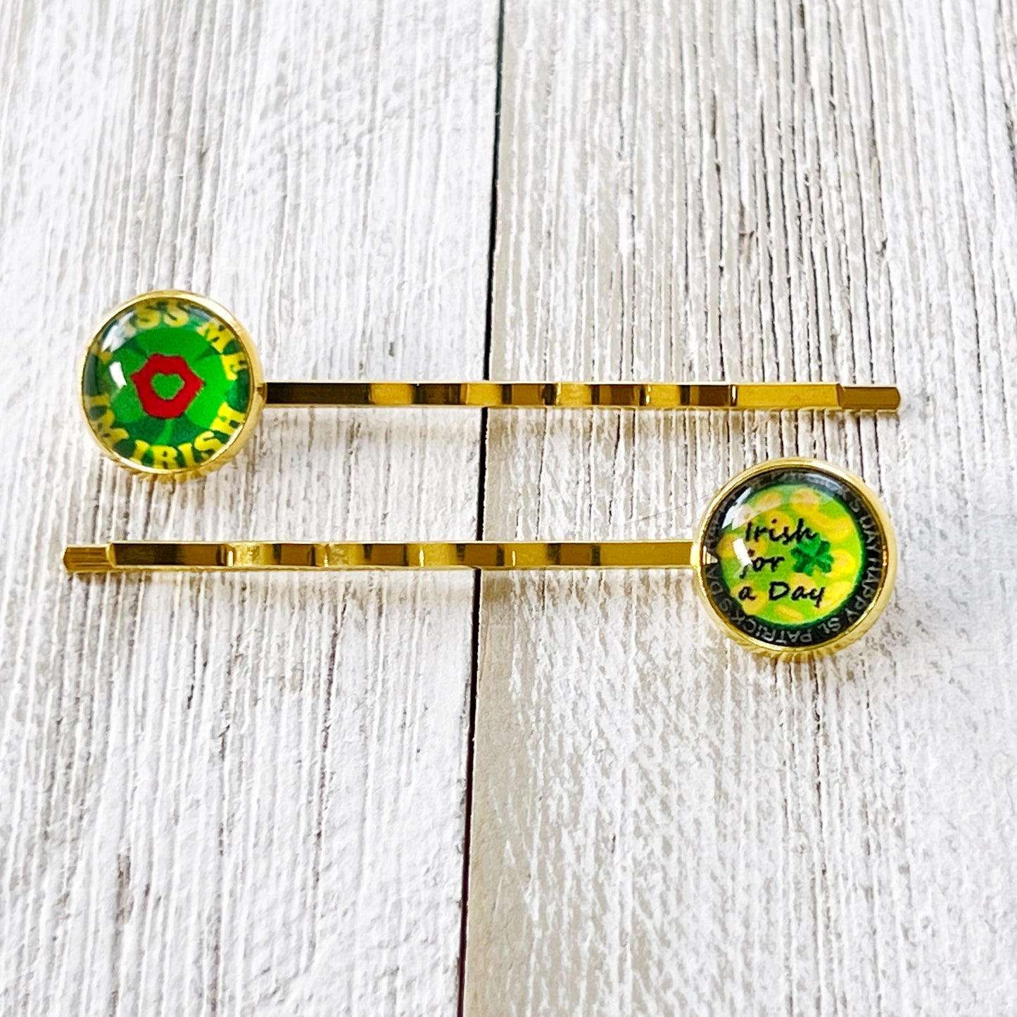 Funny Saying St Patricks Day Bobby Pins