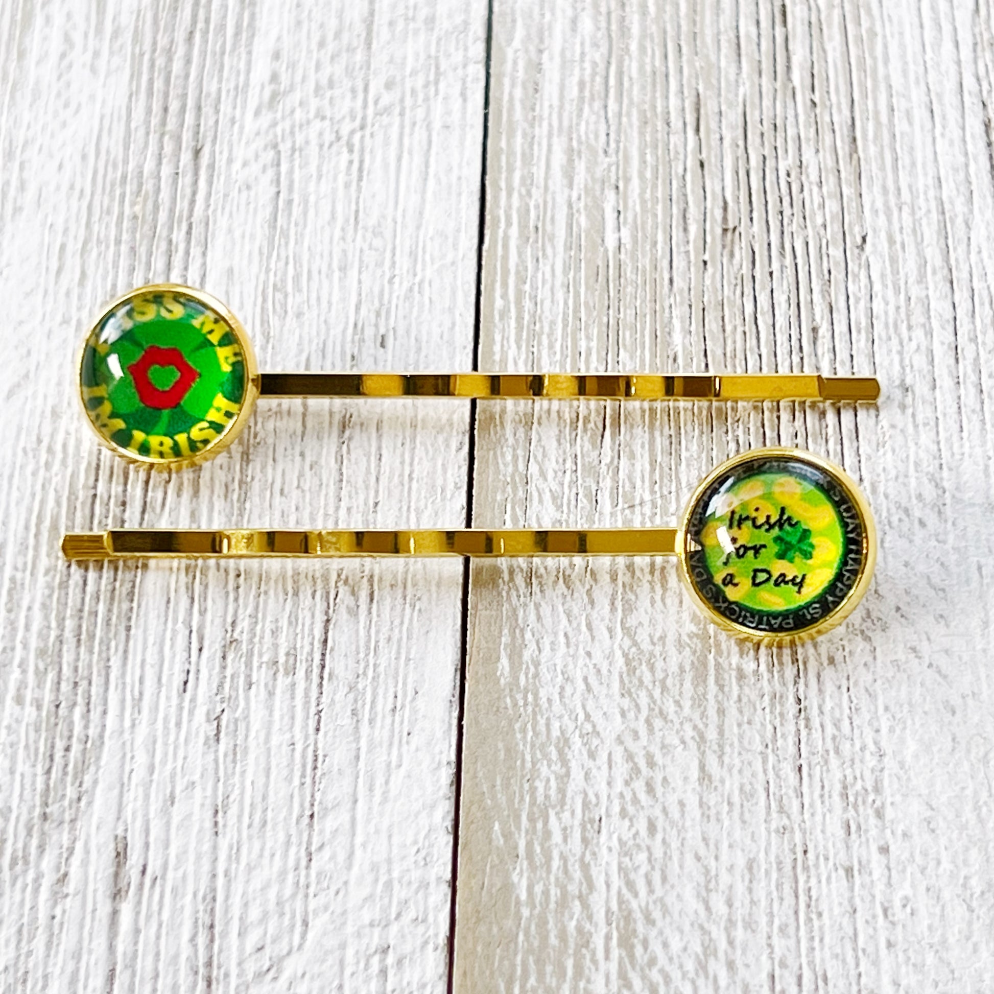 Funny Saying St Patricks Day Bobby Pins
