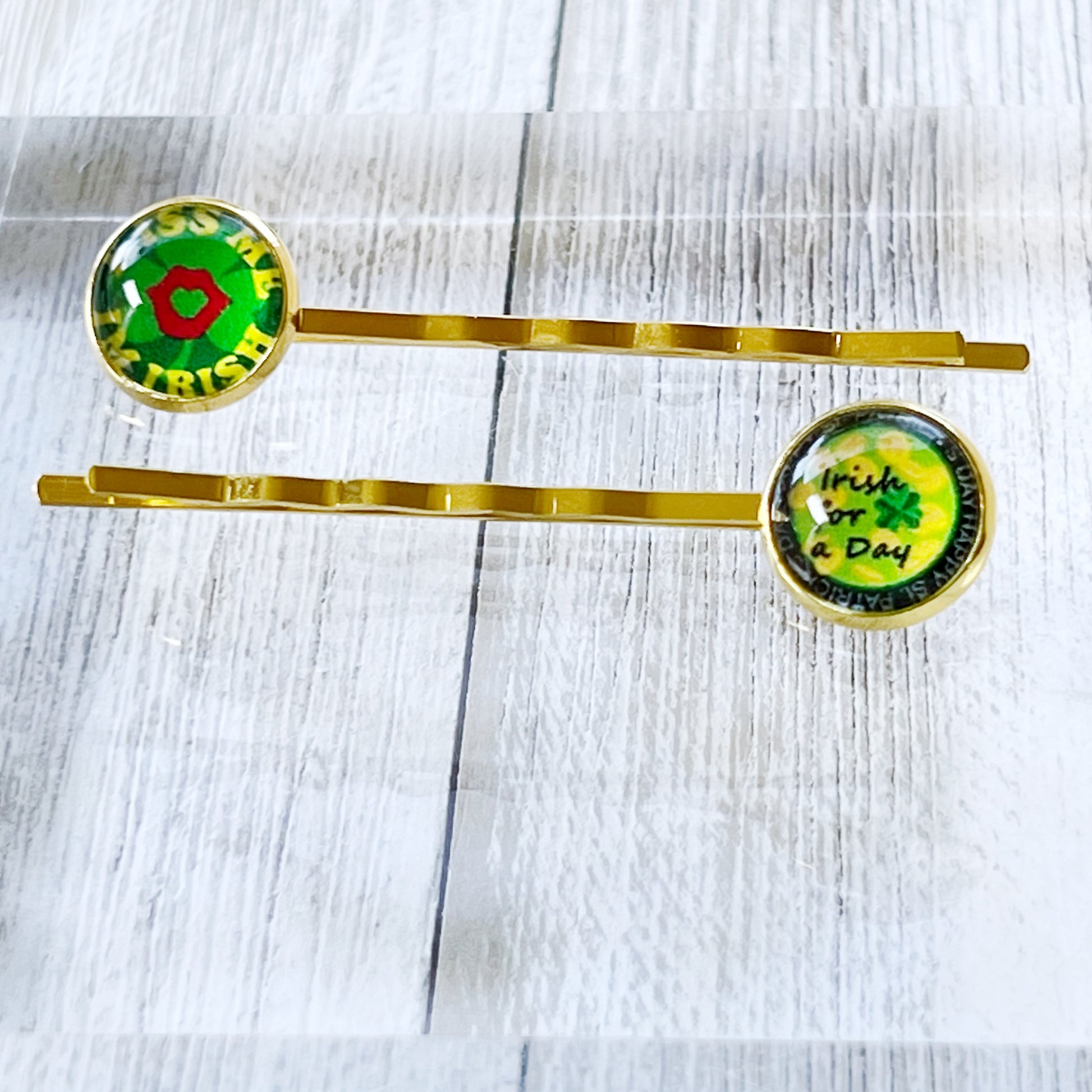Funny Saying St Patricks Day Bobby Pins