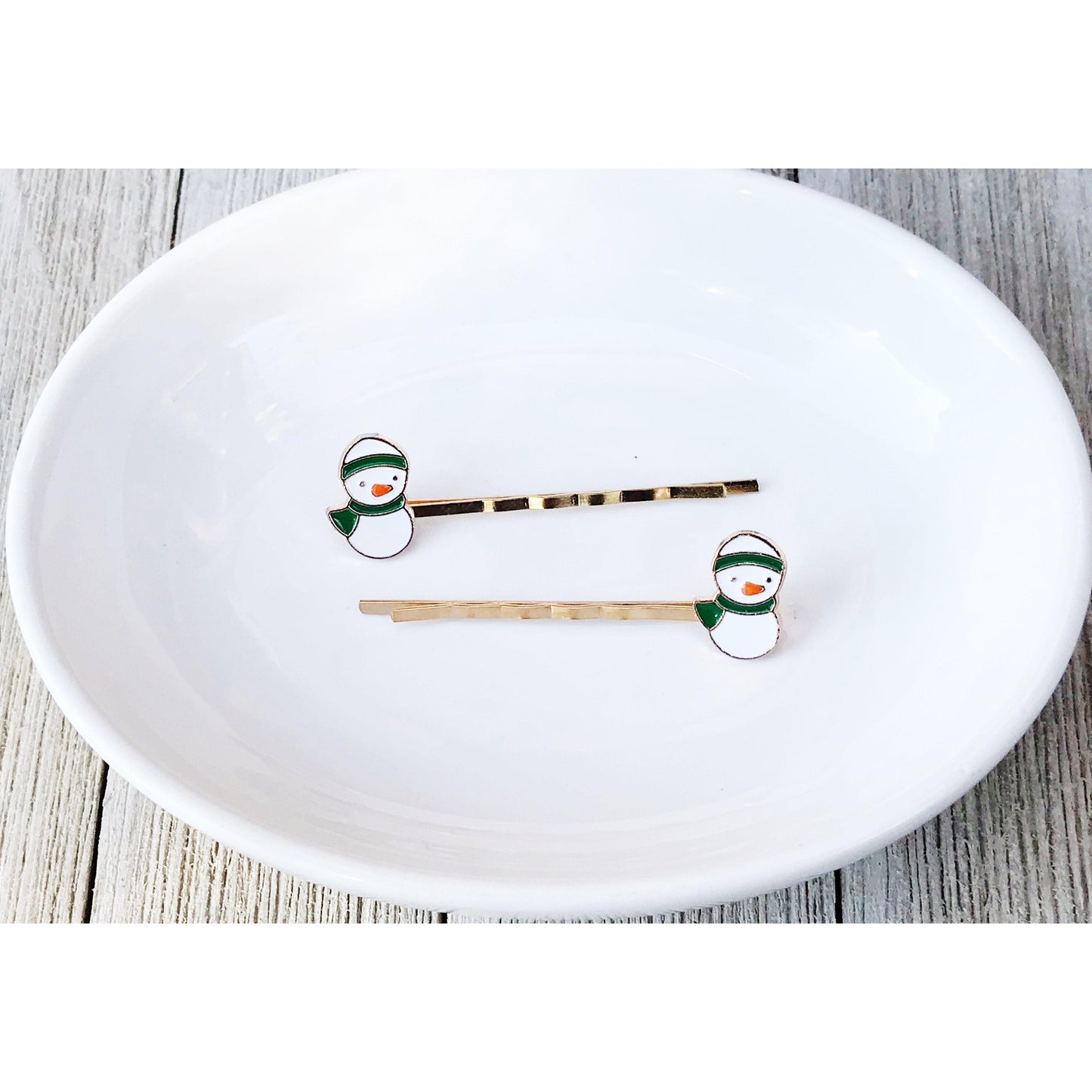 Penguin Hair Pins, Christmas Hair Pins, Penguin Bobby Pins, Decorative Hair Clips, Womans Barrettes, Womens Hair Clips, Holiday Bobby Pins