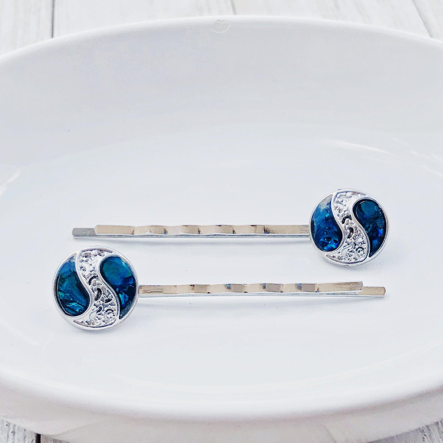 Yin Yang Wave Jewelry Hair Pins for Women - Stylish & Symbolic Accessories