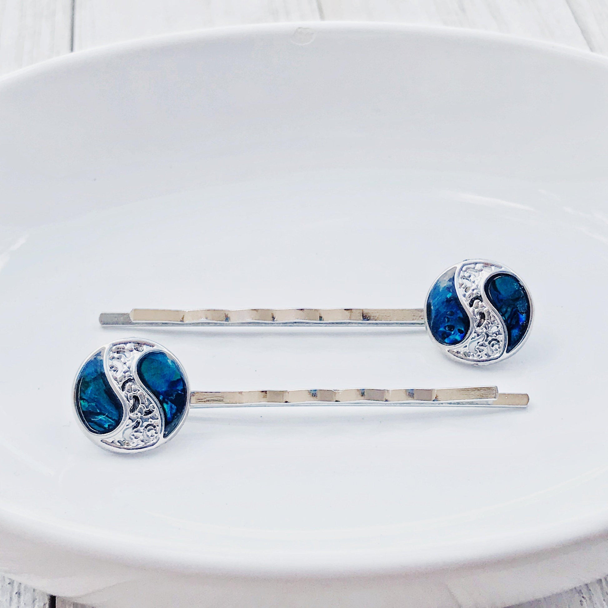 Yin Yang Wave Jewelry Hair Pins for Women - Stylish & Symbolic Accessories